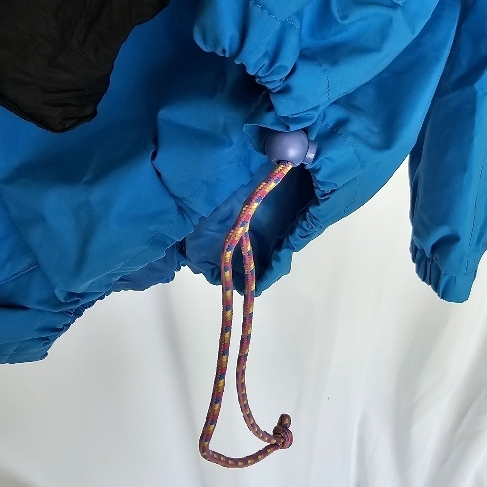 Vintage Eddie Bauer Gore-Tex Bright Blue Windbreaker Pullover Jacket Size Large - Picture 9 of 11